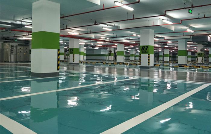 地下車庫地坪擁有四大優(yōu)點!地下停車場適用什么地坪漆